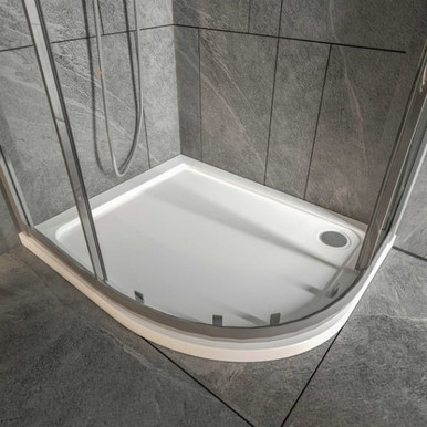 Distinct Low Profile Offset Quadrant Left Hand Shower Tray 1200mm x 900mm product image