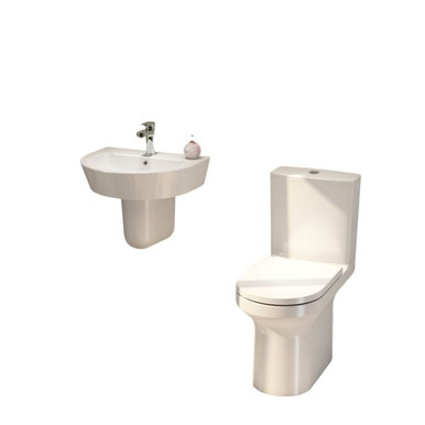 Distinct Dione Rimless Close Coupled WC Pan product image