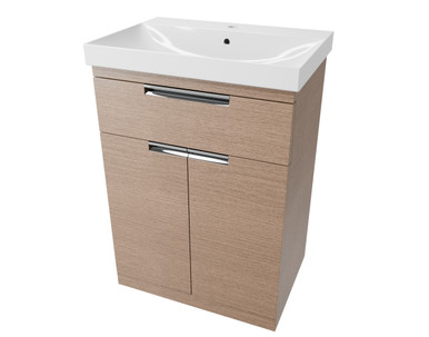 Distinct Dedham Basin Unit, 600mm, 1 Drawer, 2 Door (Unit Only) product image