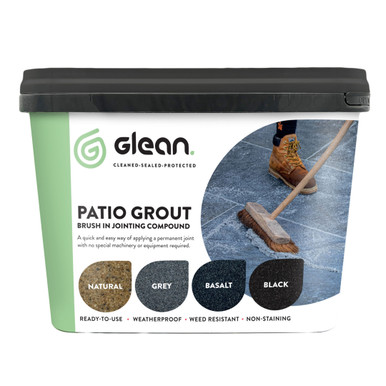 Glean Patio Grout, Basalt Jointing Compound, 15kg product image