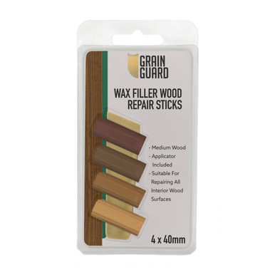 Grain Guard Wax Filler, Wood Repair Sticks, Medium Wood, 4 x 40mm product image