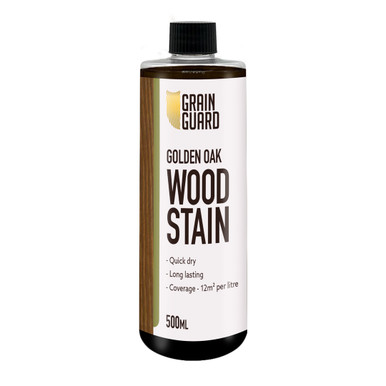 Grain Guard Wood Stain, Water Based, Golden Oak, 500ml product image