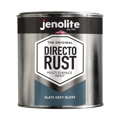 Directorust Slate Grey Gloss Paint, 1l product image