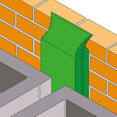 Dacatie Dacasock Dk100 Fire Rated Cavity Stop Sock, 1200mm x 120mm x 100mm product image