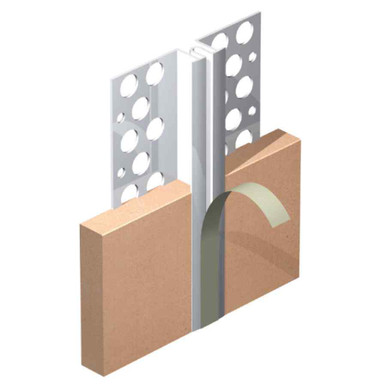 Plastic Movement Bead, 20mm, 2500mm Long, White product image