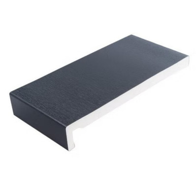 Concord 150mm Square Fascia, 16mm, 5m, Grey Foil product image