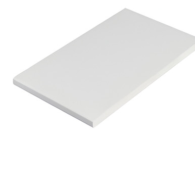 Concord 100mm Soffit/Multi Purpose Board, 2 Fin Edge, 5m, White product image