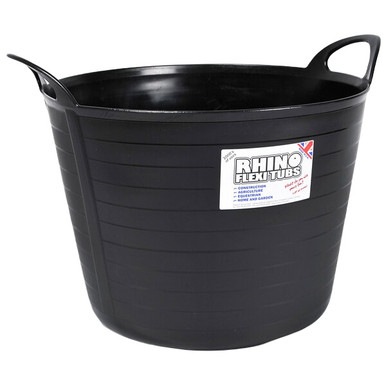 Stadium Flexi Tub, Black "Rhino", 40l product image