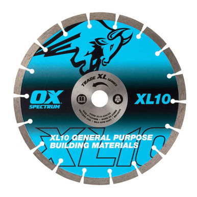Ox Trade Xl-10 Segmented Diamond Blade, General Purpose, 230mm/22.23mm product image