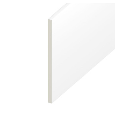Eurocell Utility/Flat Soffit Board, 200mm x 9mm, White, 5m product image