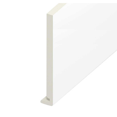 Eurocell 225mm Euroboard Plain Fascia Board, 18mm, White, 5m product image