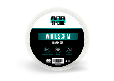 White Scrim Tape - 50mm x 90m - Box of 36 product image