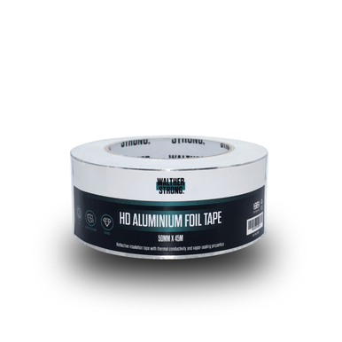 HD Aluminium Foil Reflective Insulation Tape - 50mm x 45m - Box of 24 product image