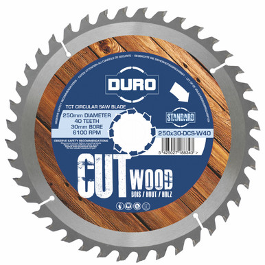 Duro Tct Saw Blade For Wood, 130mm, 20 Tooth product image