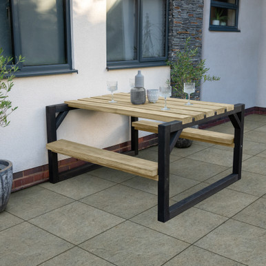 Colour Block Picnic Bench (Home Delivered) product image