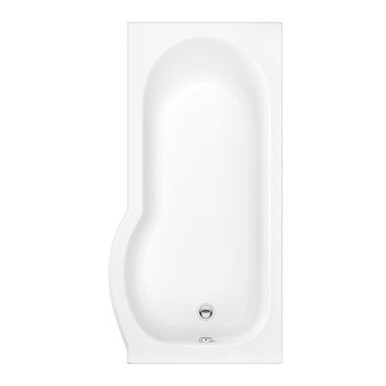 P-Shaped Shower Bath, Right Hand 1675mm x 850mm product image