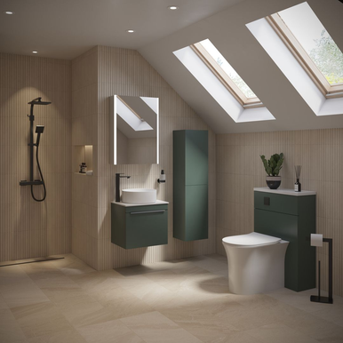 Distinct Dione Square, Dual Flush Button product image