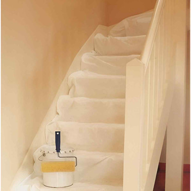 Florprotec Heavy Duty Cotton Twill Dust Sheet, 0.9m x 7.24m product image