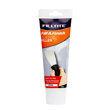 Filltite Fill & Finish Ready To Use Classic Filler, White, 330g product image