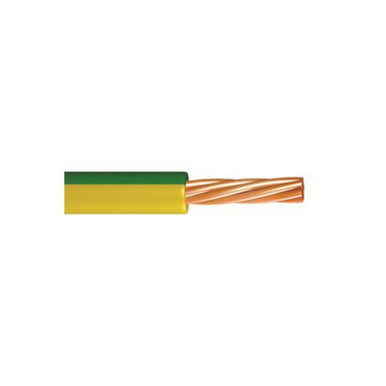 PitaCs 6491X Cable, 1 Core, Green/Yellow, 16mm, 50m product image