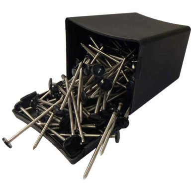 Freefoam N65 Plastop Nails, 65mm, Black, Box Of 100 product image