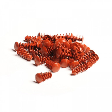 Wykamol Injection Plugs, 12mm, Rustic, 100 Per Box product image