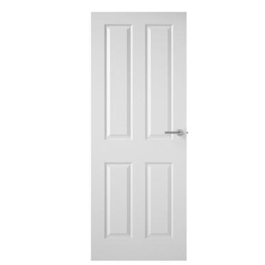 Premdor Full Fin 4p Textured Standard Core Door, 610mm x 1981mm x 35mm, product image
