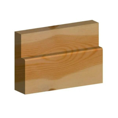 Rebated Internal Door Casing Set, 6'6 x 2'9, 38mm x 150mm, product image