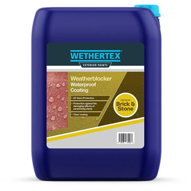 Wethertex WB1 WeatherBlocker, Clear, 5L product image