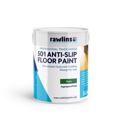 Rawlins 501 Anti-Slip Floor Paint, Green, 5L product image