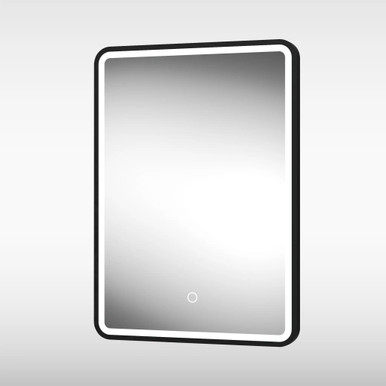 Frontier Seamless Border Cct Led Mirror with Demister, 500mm x 700mm, Black product image