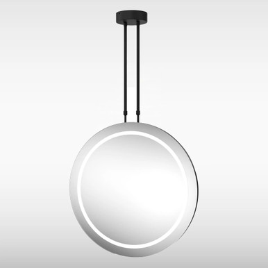 Ivy Hanging Two-Sided Cct Led Mirror, Black Demist, 1440mm x 600mm x 140mm product image
