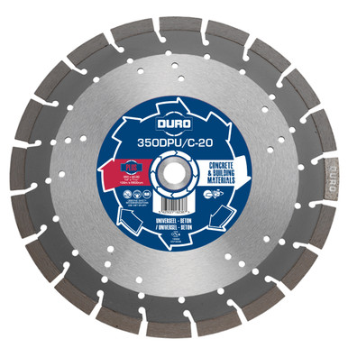 Duro 350 mm Diamond Blade For Concrete and Building Materials product image