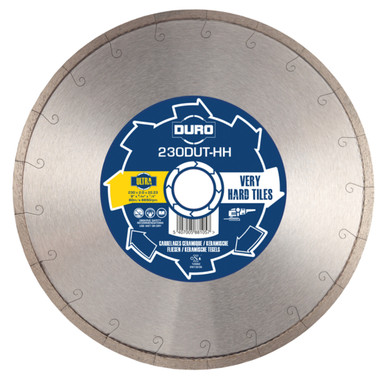 Duro 230mm Diamond Blade For Porcelain, and Tile product image