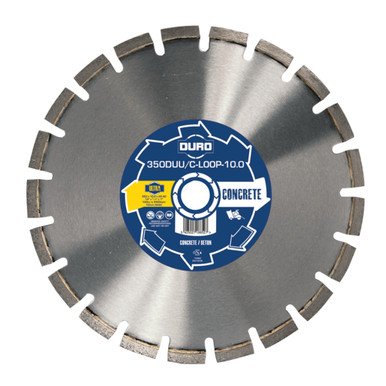 Duro 350mm Diamond Blade For 12mm Looping In Concrete product image