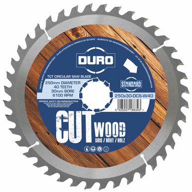 Duro Tct Saw Blade For Wood, 210mm x 30mm product image