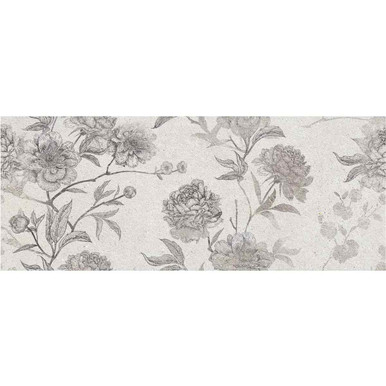 Borneo Malone White Decor Wall Tile 30x75cm product image