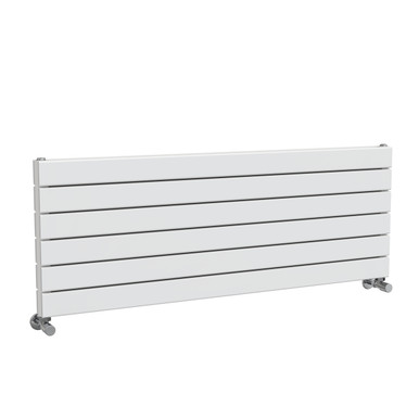 Dedham Double Panel Horizontal Radiator, Heating Only, 450 x 1200 product image