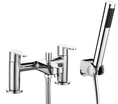 Distinct Avill Bath Shower Mixer With Shower Kit/Bracket, Chrome product image