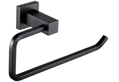 Distinct Evara Towel Ring, Matt Black product image