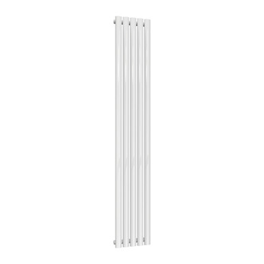 Neva Single White Vertical Radiator, 1800 x 295 product image