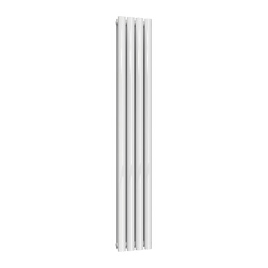 Neva Double White Vertical Radiator, 1500mm x 236mm product image