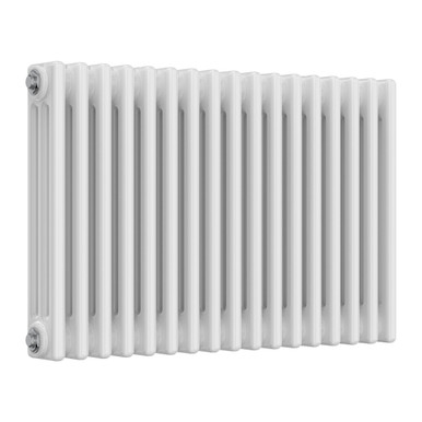 Colona White 3 Column Horizontal Radiator, 500mm x 785mm product image