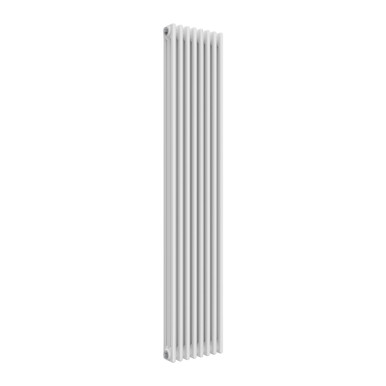 Colona White 3 Column Vertical Radiator, 1800 x 380 product image