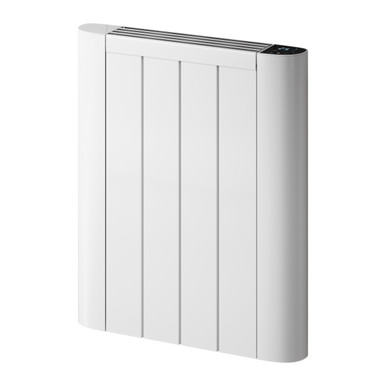 Serre Electric Aluminium White Panel Heater Wifi, 580mm x 480mm product image