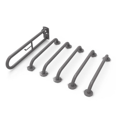 Grab Rail, Exposed Fixings, grey product image