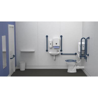 Low Level Basin, Rails Seat, And Lever (Chrome) product image