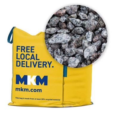 20mm Silver Grey Granite Chippings Bulk Bag product image