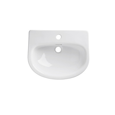 Distinct Bowland Semi Countertop Slim Depth Basin, 475mm (Basin Only) product image
