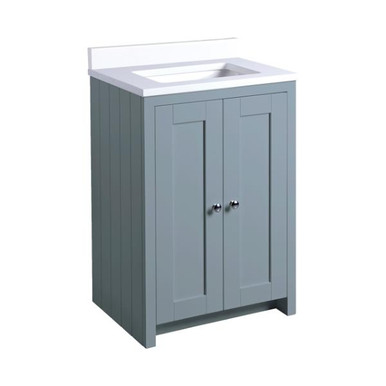 Distinct Chiltern 600mm 2-Door Basin Unit, Min Blue (Unit Only) product image